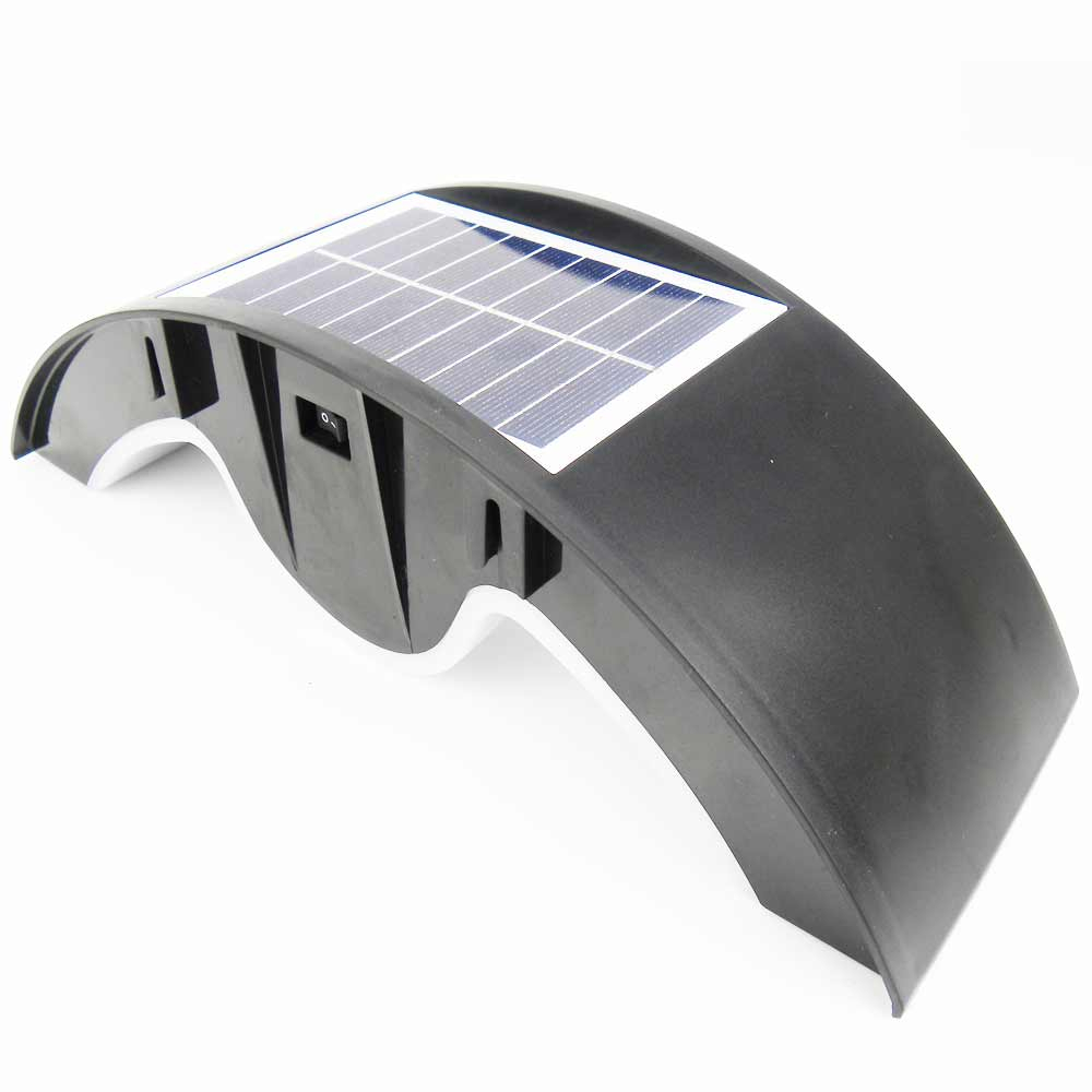 Arch Solar Wall Sensor Light showing on / off swicth at back
