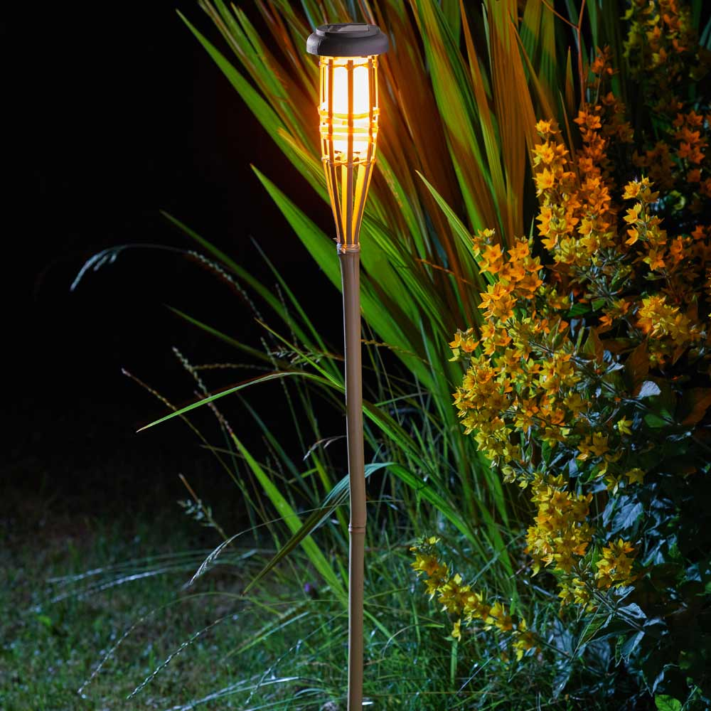 Bamboo Flaming Torch