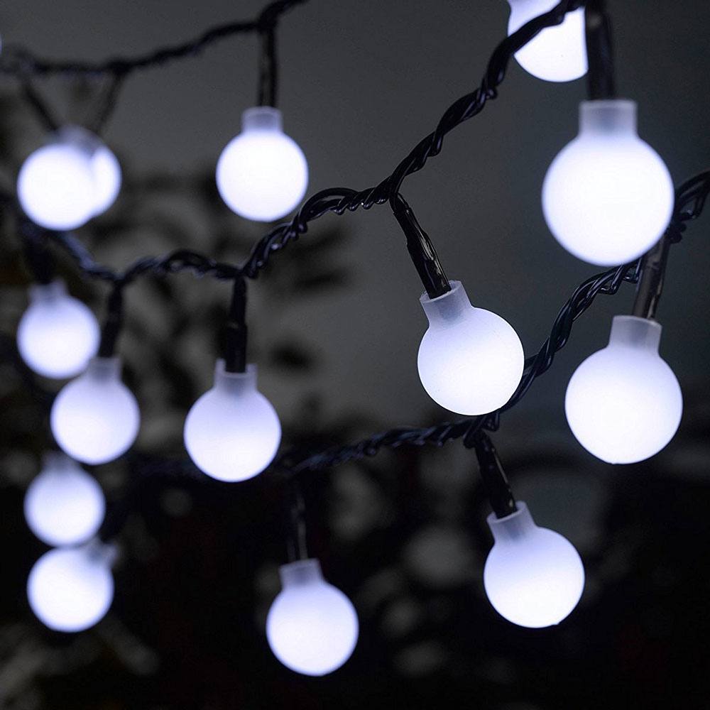 Battery Fairy Lights 50 White Balls