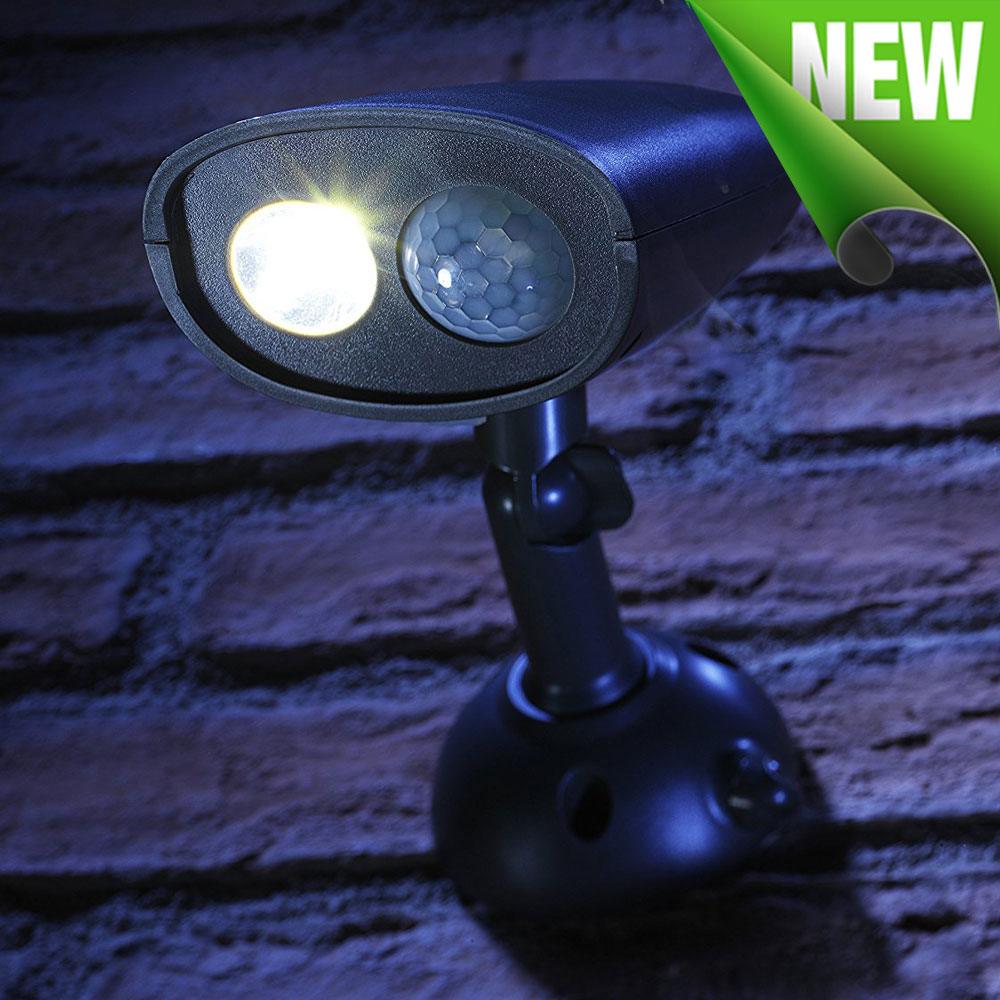 Battery Operated Security Light 3w Super Bright LED on wall