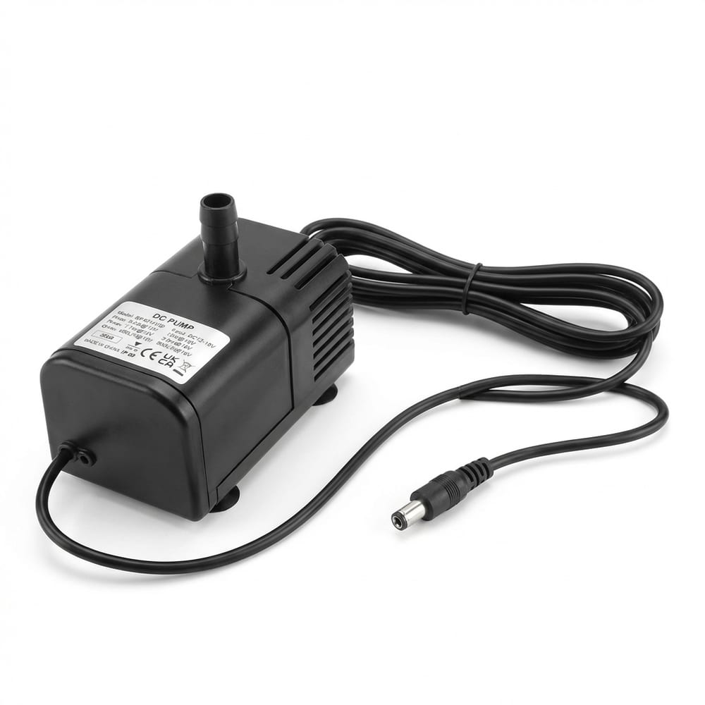 DC Water Pump 12-18V - Max Head 3M - 900 LPH - Dry Run Protected