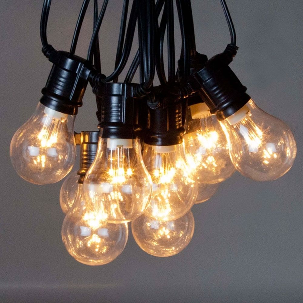 Commercial Festoon Lights Large Traditional Bulbs