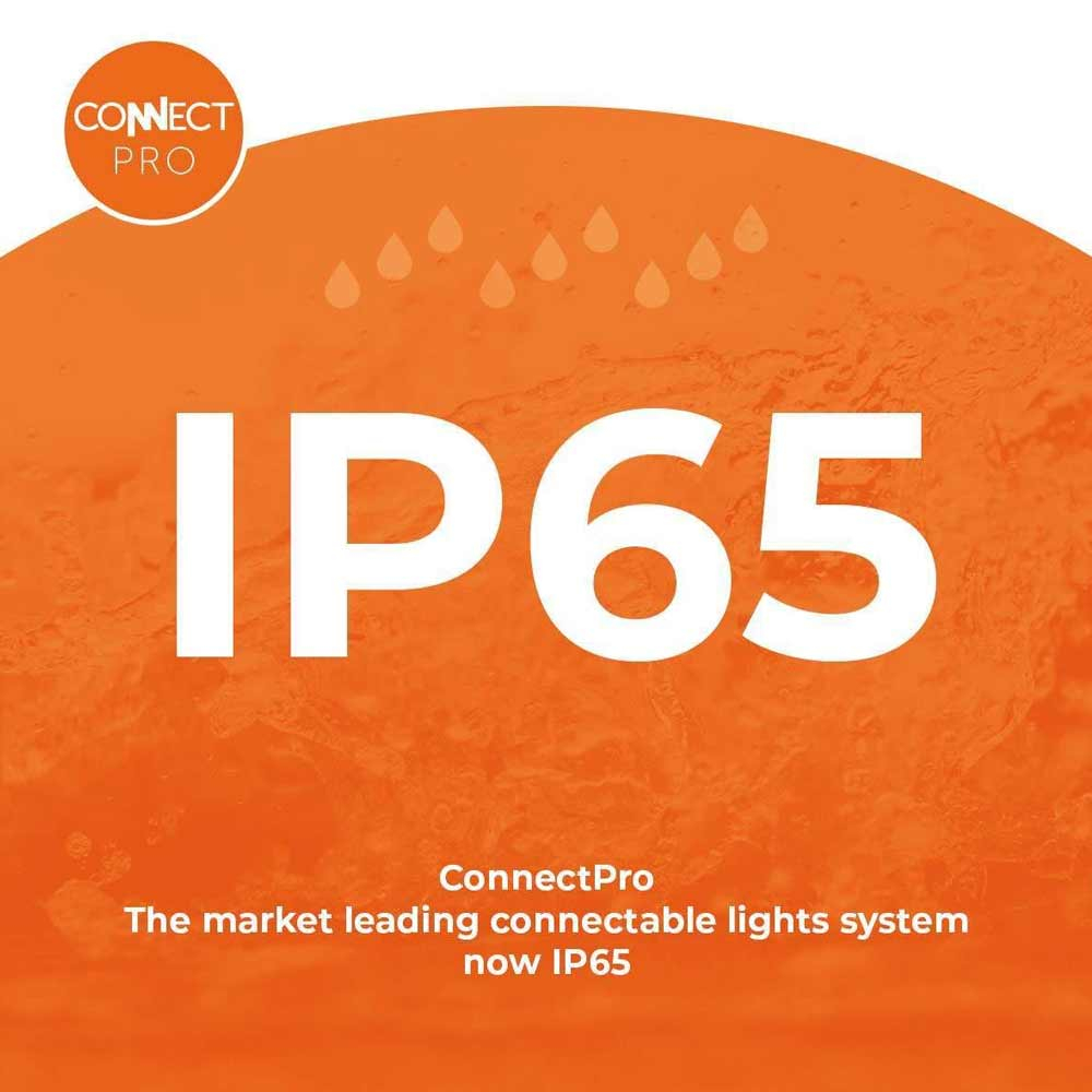 ConnectPro 1.5m Starter Cable For Dual Colour String Lights showing IP Rating