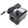 Solar-Powered 12V Pump – showing the different spray fountain effects you can achieve