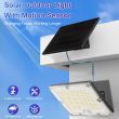 3000 Lumen Solar Powered Security Lights | PIR Motion Sensor, IP67 Waterproof, 20W Dual Brightness Modes