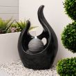 Marble Effect Solar Fountain
