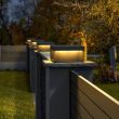 Aluminium Solar Pillar Lights