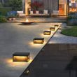Aluminium Solar Pillar Lights