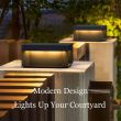Aluminium Solar Pillar Lights