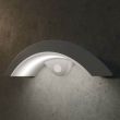 Arch Solar Wall Sensor Light showing solar panel