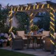 Endurance Solar Bead Lights – 10m to 30m, RGB & White – Lifestyle 1