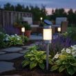Saturn Solar Path Lights – All-Year UK Performance, 2 Pack – Lifestyle