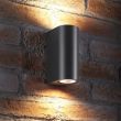 Outdoor Wall Lights Up & Down Light bulbs