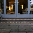 ConnectGo Led Rope Lights on brid feeder in garden