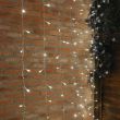 Curtain Lights Connectable Clear Cable 2m x 3m  in warm white 
