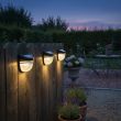 Nordic Solar Wall Lights – Breathing Mode | 2-Pack | PowerBee Eclipse – Lifestyle 3