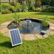 Solar Powered Pond Pump And Filter | Battery Backup | 1400 LPH