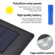 Fence Post Solar Light Caps - 2 Pack