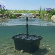 Solar Pond Filter for Small Fish Ponds | Battery Backup | 700 LPH