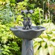 Solar Powered Duck Family Water Feature