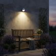 Solar Fence Lights – Auto Dusk to Dawn | 4-Pack | PowerBee Lunar – Lifestyle