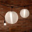 Large Chinese Lanterns 30 cm showing full kit