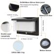 Modern Solar Sconce Wall Light with Motion Sensor – IP65 Weatherproof Security & Decorative Lighting