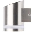 Modern Solar Wall Light – Sleek Outdoor Design showing side view and mounting bracket