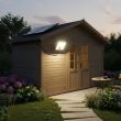 Vanguard Solar Floodlight – 2800 Lumen Warm and Cool White – Lifestyle 3