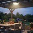 Outdoor & Indoor Solar Ceiling Light 100W with Remote Control – Lifestyle 1