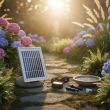 Spare Pump & Panel Kit for Black Granite-Finish Water Feature – Lifestyle 2