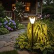 Hybrid Solar & USB Pathway Light – Multi‑Function PIR Year‑Round UK Lighting – Lifestyle 2