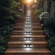 Smart Motion-Activated Solar Step Lights – Waterproof Outdoor Deck & Stair Lighting – 2 Pack – Lifestyle