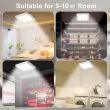 PowerBee MotionSense Max Slim – 5000mAh Wireless Ceiling Light with Motion Sensor & Remote