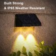 Premium Solar Down Lights – Warm White LED, IP65, 1/2/3 LED (2 Pack) – Adjustable Brightness