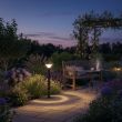 Premium Cast Aluminium Solar Bollard Lights | ALS Technology UK – Lifestyle 2