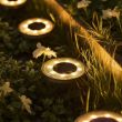 Solar Powered Deck Lights – 4 Pack (White & Warm White)