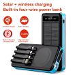 Shockproof Solar Phone Charger 20,000mAh – Waterproof & Dual USB