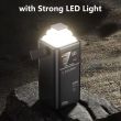 Solar Camping Light & Charger – 50,000mAh High Capacity showing two way PD20 W Fast charging