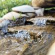 Solar Cascade Pump Max Head 3.0 m Showing a gorgeous waterfall Cascade with stream