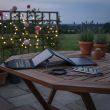 Solar Charger 21w Portable Solar Panel Dual USB Ports – Lifestyle