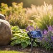 Solar LED Landscape Spotlight – 140 Lumen, 160° Wide Beam – Lifestyle