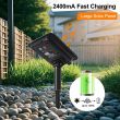 Solar LED Strip Lights – 5M or 10M Hybrid Charging (IP67, USB-C, Remote)