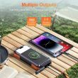 Solar Power Bank - IP65 Waterproof Dustproof Shockproof