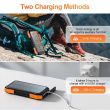 Solar Power Bank - IP65 Waterproof Dustproof Shockproof