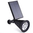 Solar SpotLights 4 LED - installing options with spike