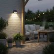 Guardian Adjustable Solar Wall Light – 1000 Lumen Warm White - PowerBee – Lifestyle 2