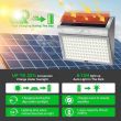 Ultimate Aluminium Solar Powered Fence Light Showing the premium quality construction