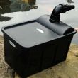 Fish Pond Filter Box With UVC Filtobox 3000 showing assembly of box