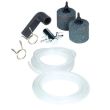 Pond Aerator | ElectroAir Compact 1200 Accessory Kit with Manifold, Tubes, and Stones